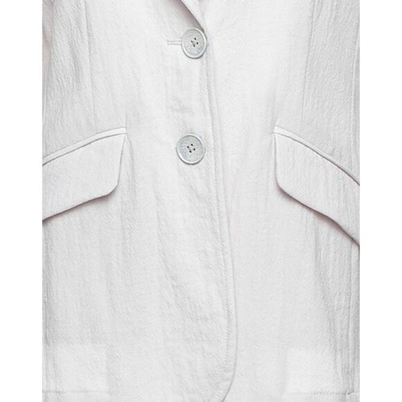 Lorena Antoniazzi Silk-Cotton Textured Blazer – IT 42 (US ~6) – Deadstock / NWT - Picture 7 of 8